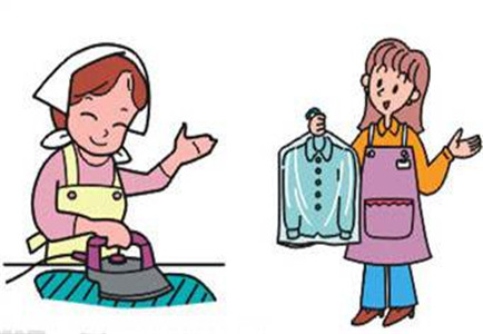 干洗店前台检查各类衣物的方法